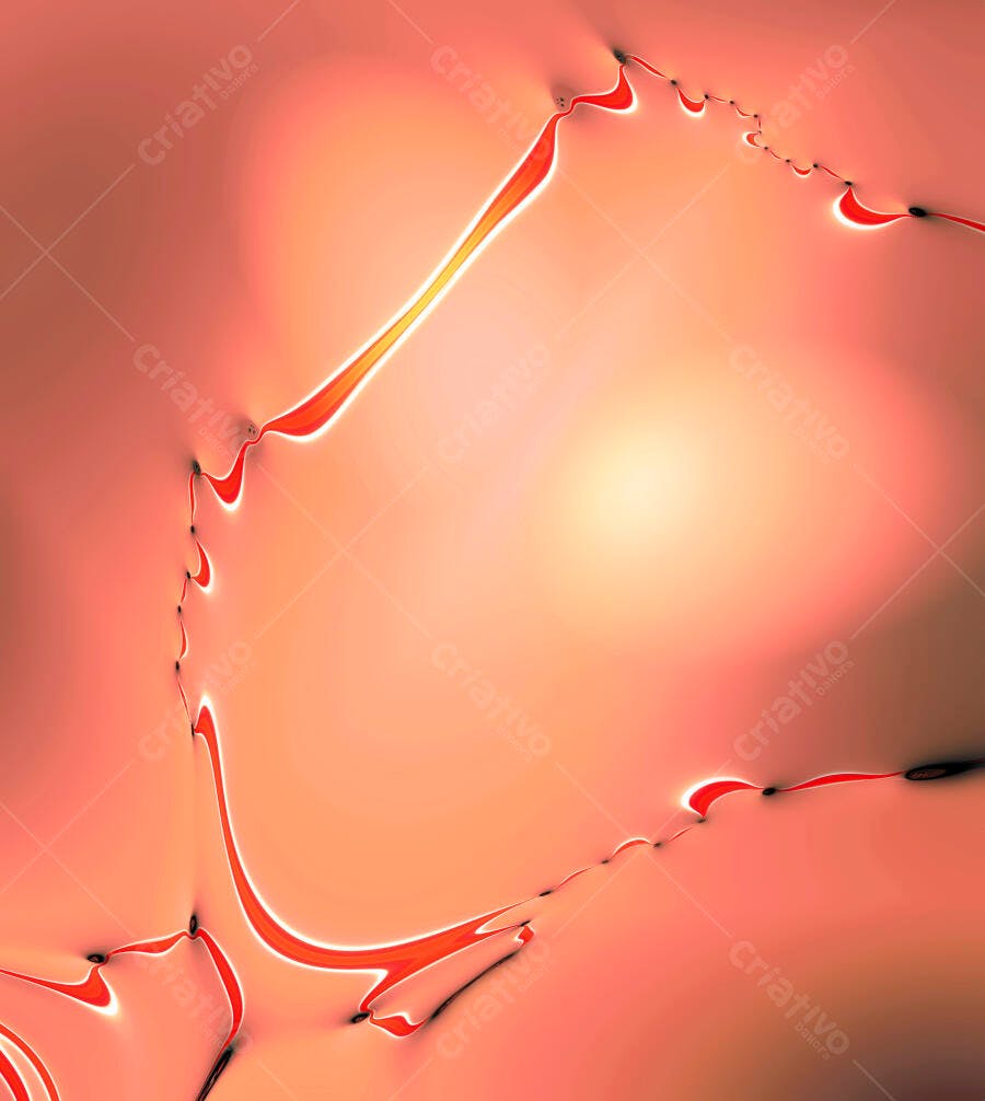 Abstrato laranja e vermelho fluido
