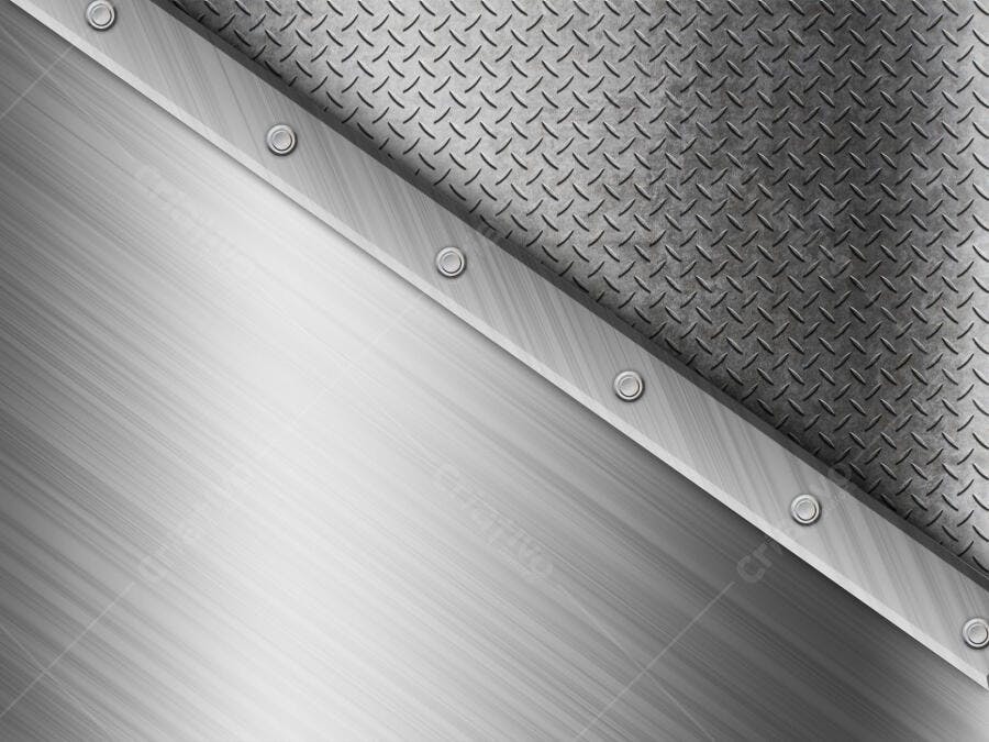 Textura metálica em tons de cinza