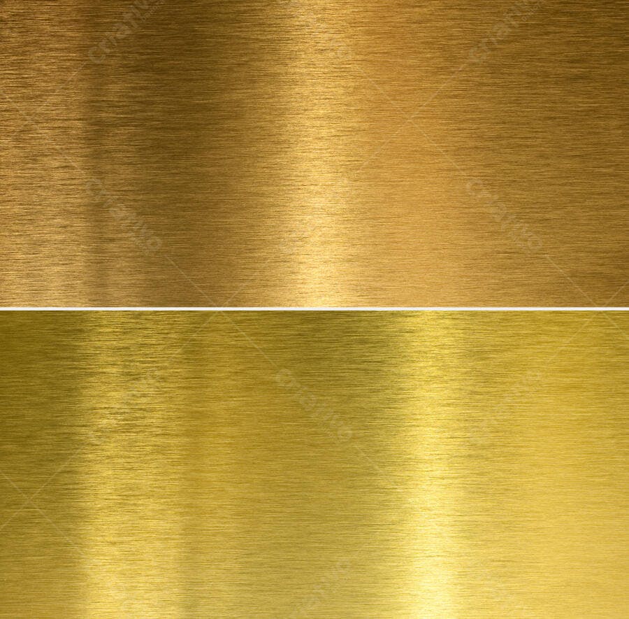 Textura de Metal Dourado em Duas Tons
