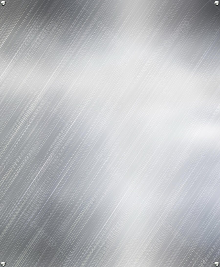 Textura de Metal Escovado Prata