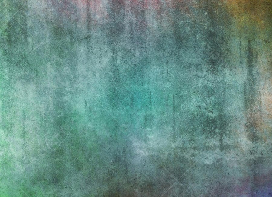 Textura abstrata verde azulada