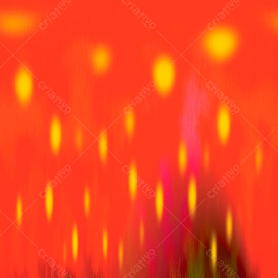 Abstract Vermelho e Amarelo Luzes Borradas