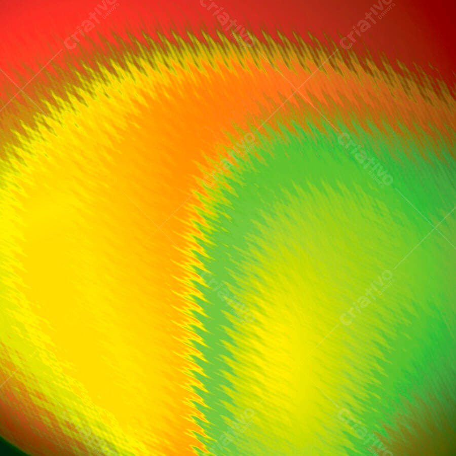 Gradiente de cores vibrantes amarelo verde e vermelho