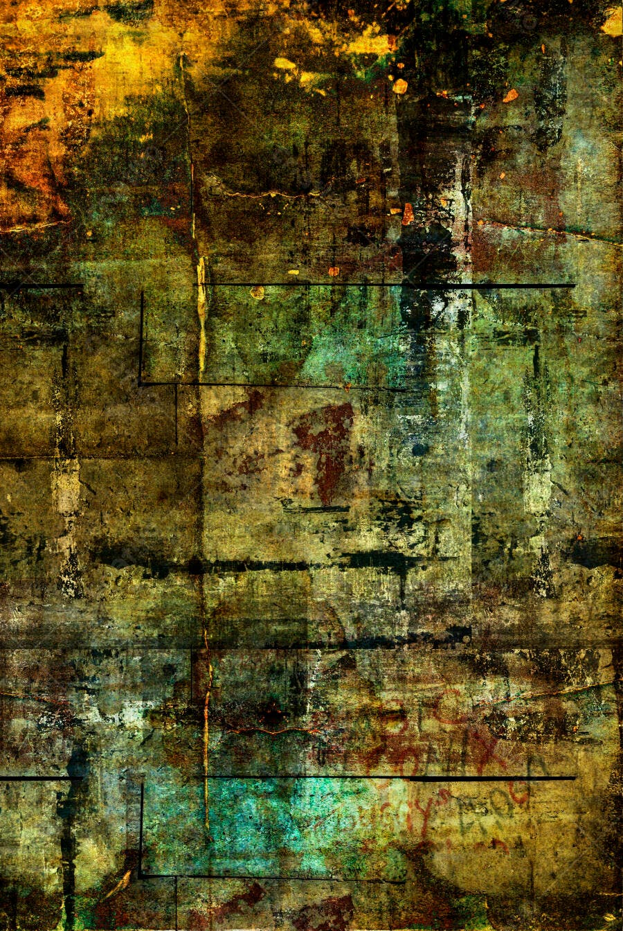 Textura abstrata verde e marrom escura