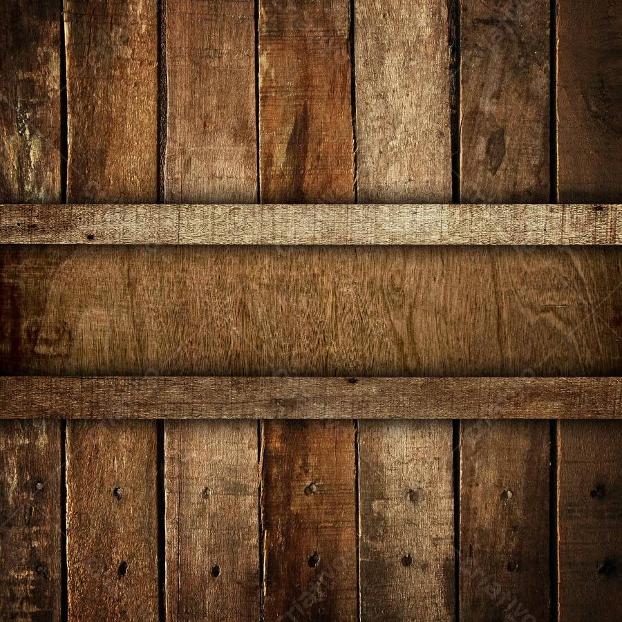 Textura de Madeira Marrom Escuro com Moldura
