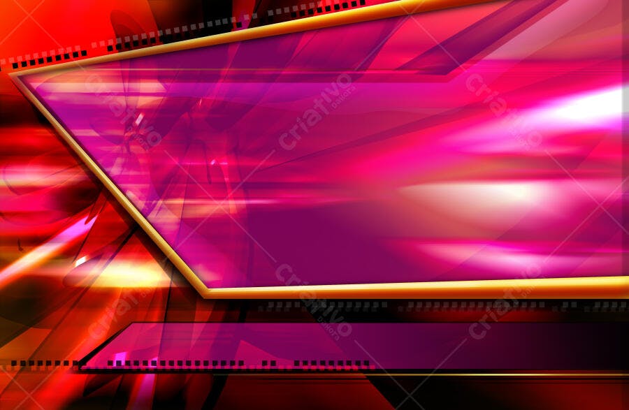 Design abstrato vermelho e rosa
