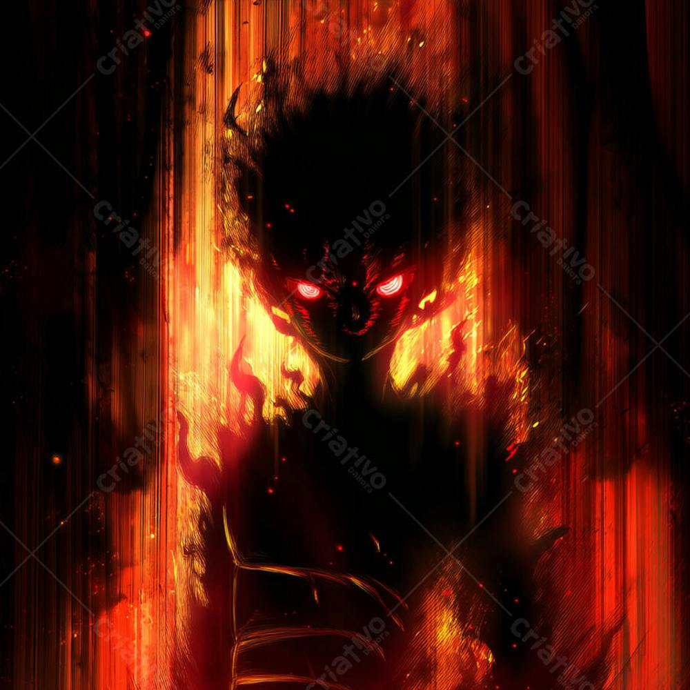 Anime album cover capa em alta qualidade
