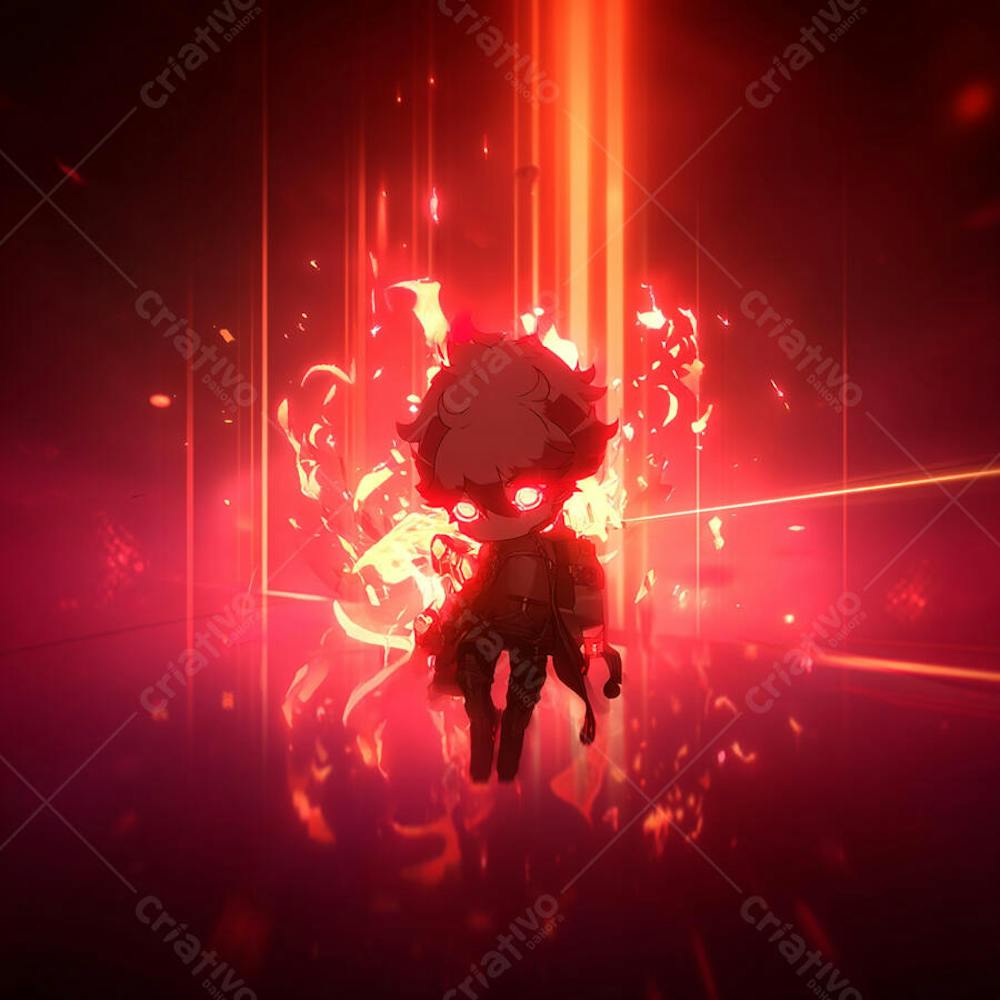 Anime album cover capa em alta qualidade