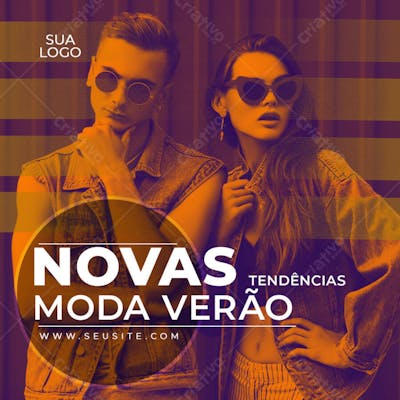 FLYER NOVA MODA VERÃO