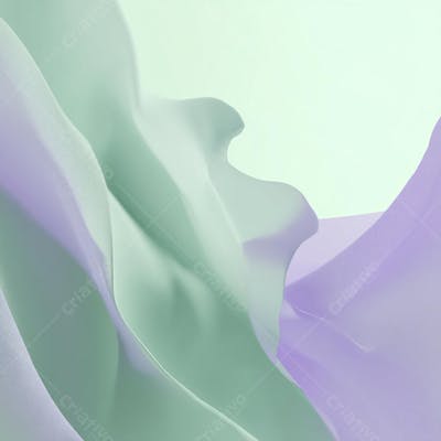 Gradiente abstrato elegante em lavanda pastel e verde menta, perfeito como fundo para marcas de beleza 