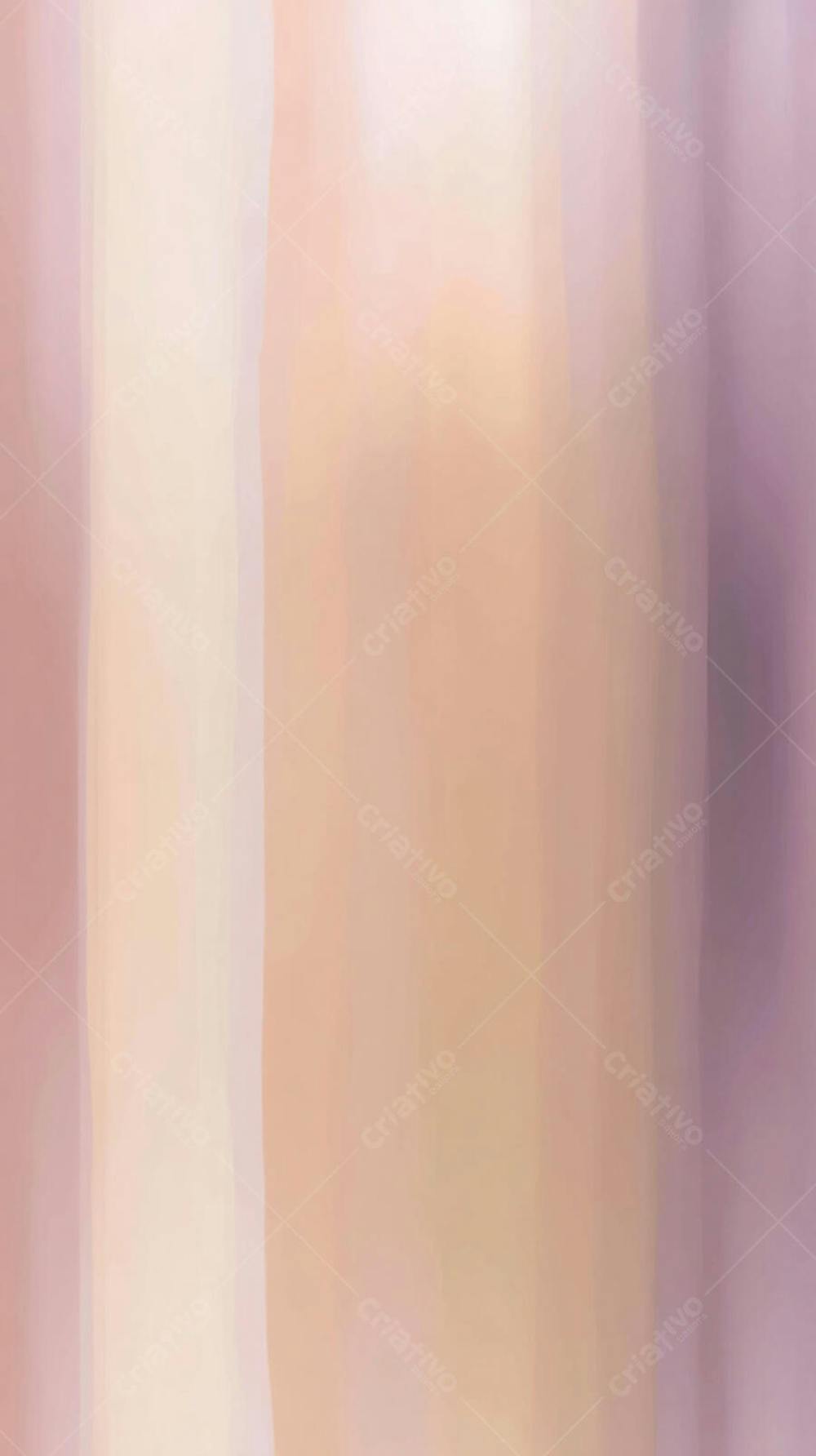 Mistura vertical de pêssego, damasco e roxo claro, criando um fundo calmo para layouts mobile-first 