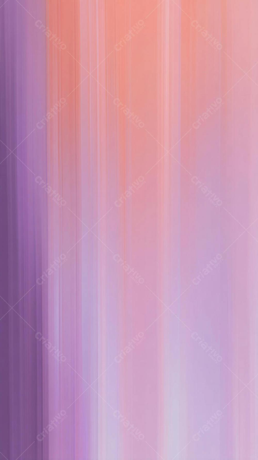 Mistura vertical de pêssego, damasco e roxo claro, criando um fundo calmo para layouts mobile-first 