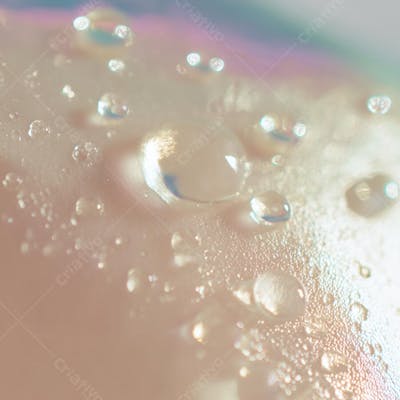 Textura suave com brilho natural, inspirada em pele hidratada e saudável, ideal para produtos de skincare 