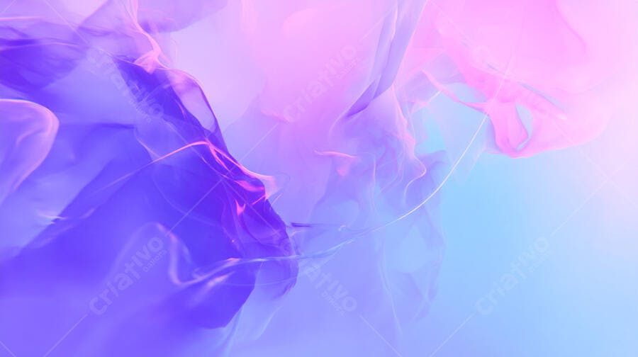 Abstração em tons pastel roxo e azul