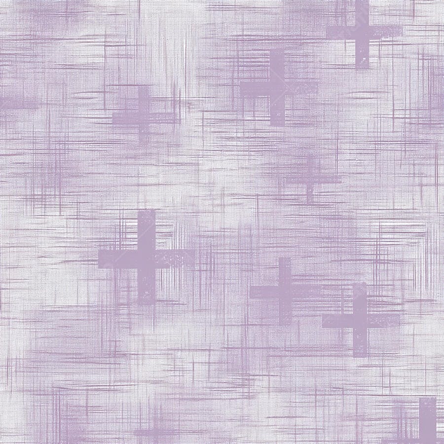 Estampa texturizada lilás e branco