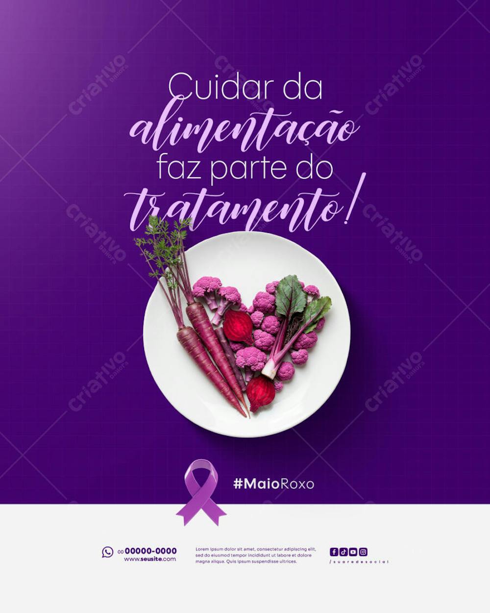 Maio Roxo Campanha mês de conscientização sobre Doenças Inflamatórias Intestinais Feed (5)