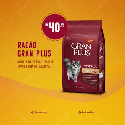 FLYER PETS SHOPP RAÇÃO