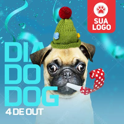 FLYER PETS SHOPP DIA DO DOG