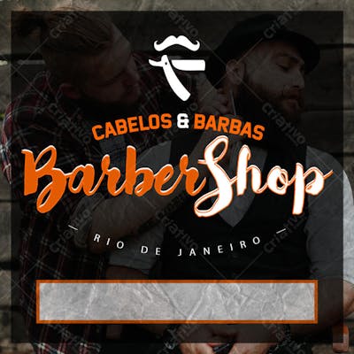 FLYER BARBEARIA - BARBEIRO 9