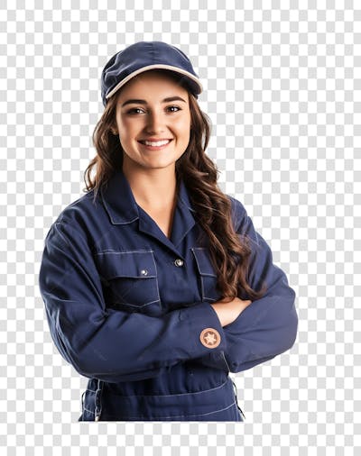 Uma garota jovem mecânica (4)