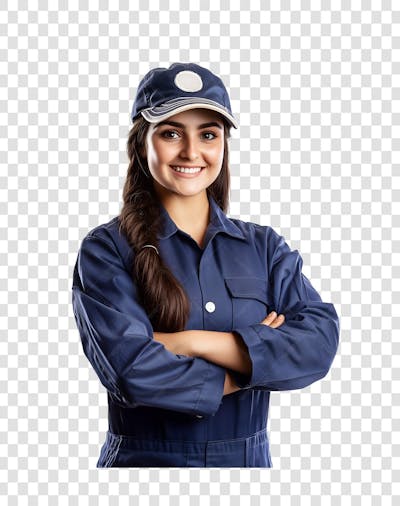 Uma garota jovem mecânica (3)