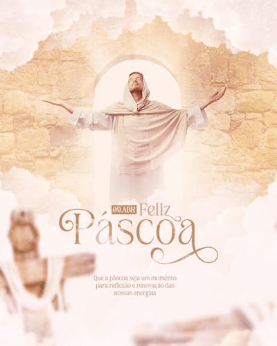 feliz páscoa 2025