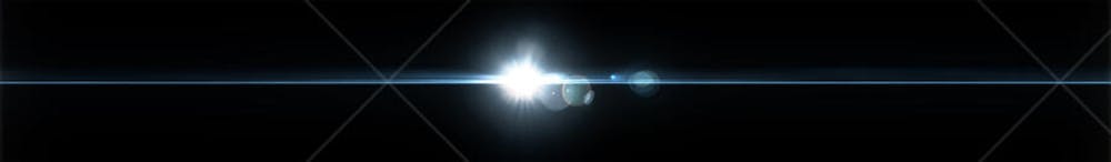 Lens flare em alta qualidade