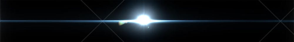 Lens flare em alta qualidade
