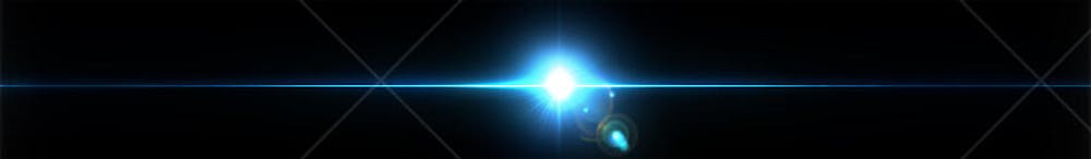 Lens flare em alta qualidade