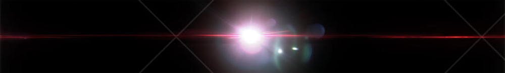 Lens flare em alta qualidade