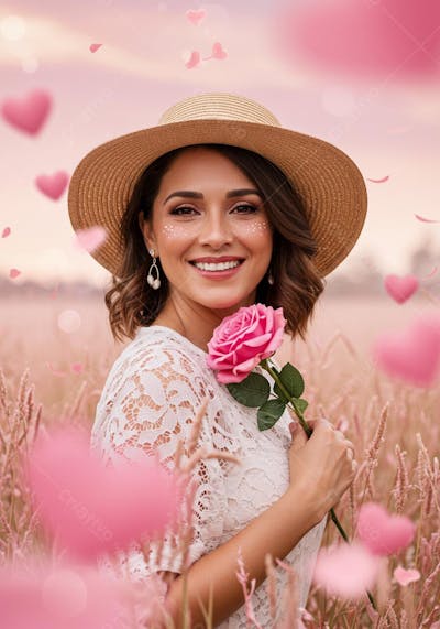 Mulheres feliz realista para composição dias das mães (1)