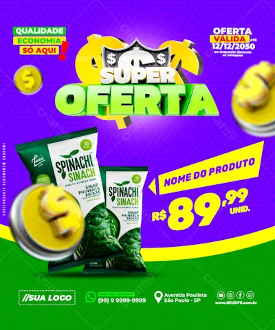 ENCARTE SUPER OFERTA REDES SOCIAIS