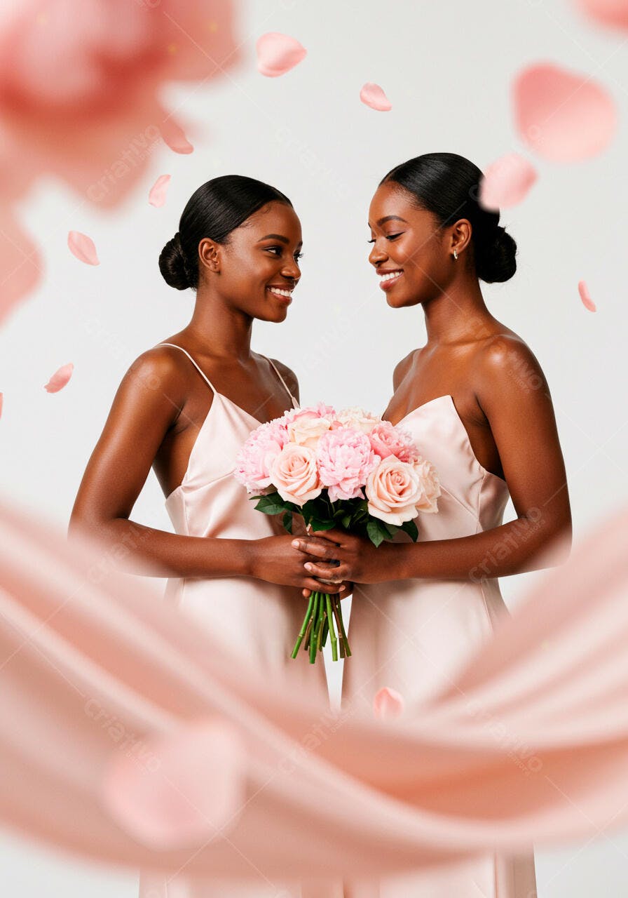 Convite Casamento Romântico em tons Rosa PSD Editável