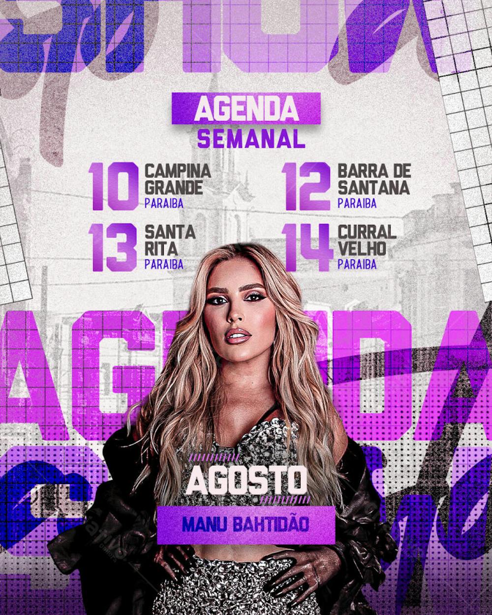 AGENDA SEMANAL CANTOR E CANTORA 2025 SHOW SHOWS MUSICA (2)