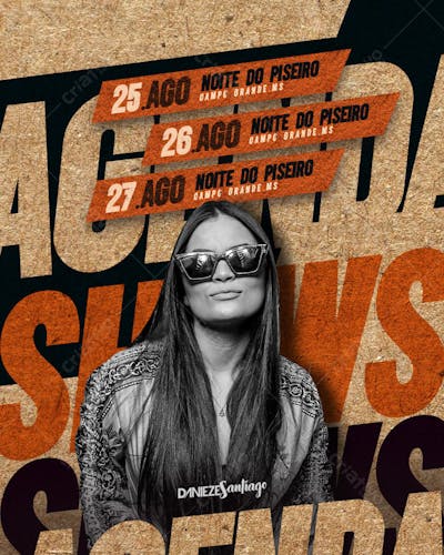 AGENDA SEMANAL CANTOR E CANTORA 2025 SHOW SHOWS MUSICA (10)