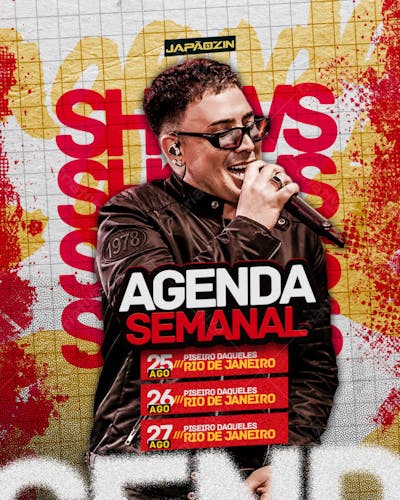 AGENDA SEMANAL CANTOR E CANTORA 2025 SHOW SHOWS MUSICA (6)