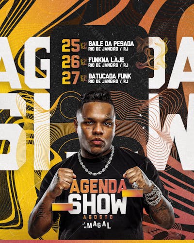 AGENDA SEMANAL CANTOR E CANTORA 2025 SHOW SHOWS MUSICA (1)