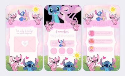 Convite musical infantil Stitch 