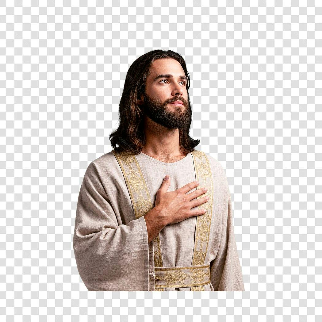 Imagem PNG Jesus Cristo com fundo transparente