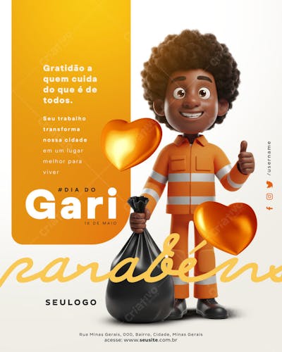 PSD EDITÁVEL - 16 DE MAIO - DIA DO GARI 04-25 - 4