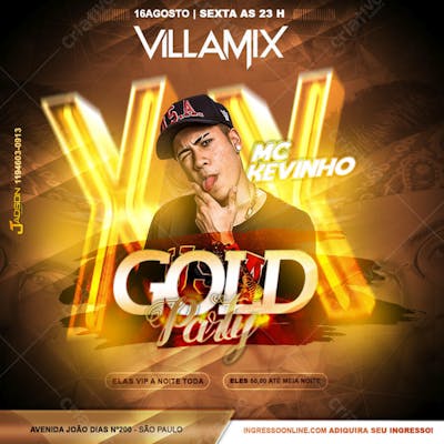 FLYER VILLAMIX MC KEVINHO