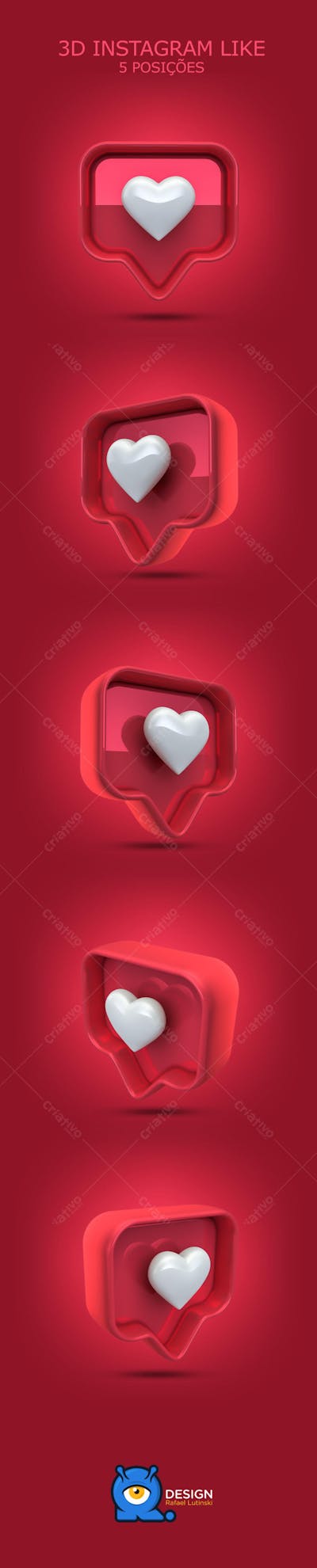 3D - Instagram Like