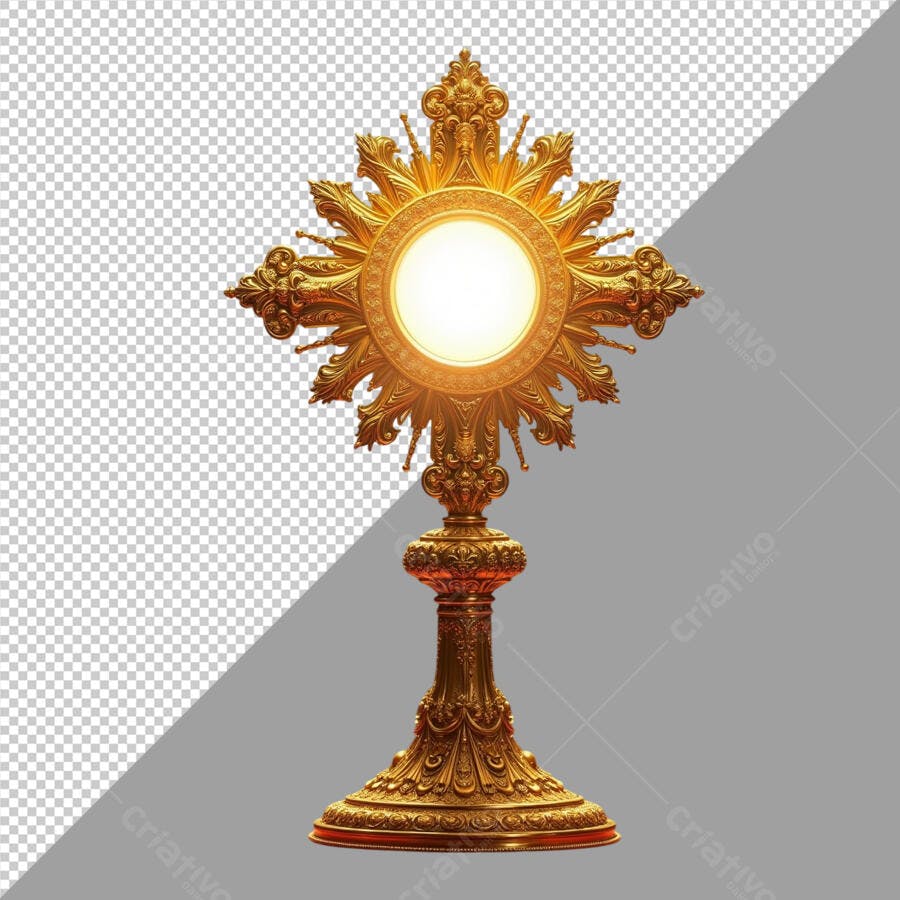 Imagem Sagrada para Dia de Corpus Christi PSD Editável