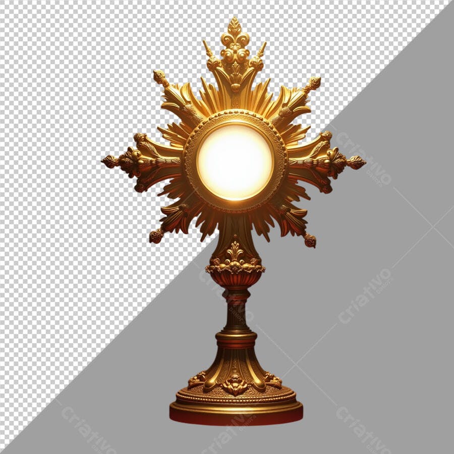 Imagem Sagrada para Dia de Corpus Christi PSD Editável