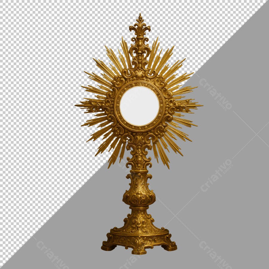 Imagem Sagrada para Convites Religiosos PSD Editável