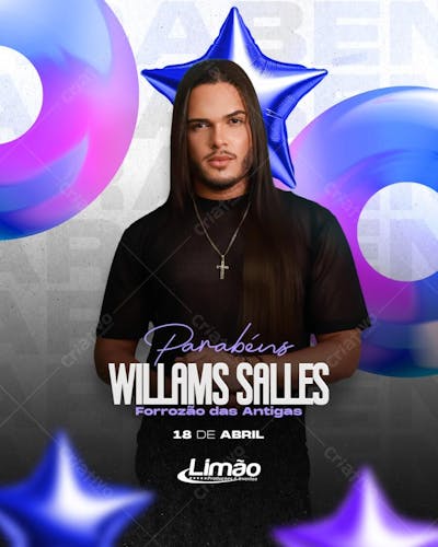Parabéns Willams - Forrozão das Antigas