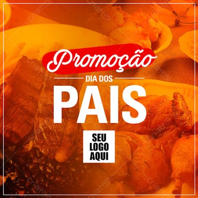 FLYER PROMOÇÃO DIA DOS PAIS