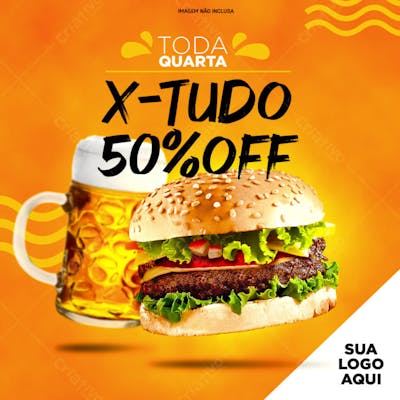 FLYER HAMBURGUER TODO DIA