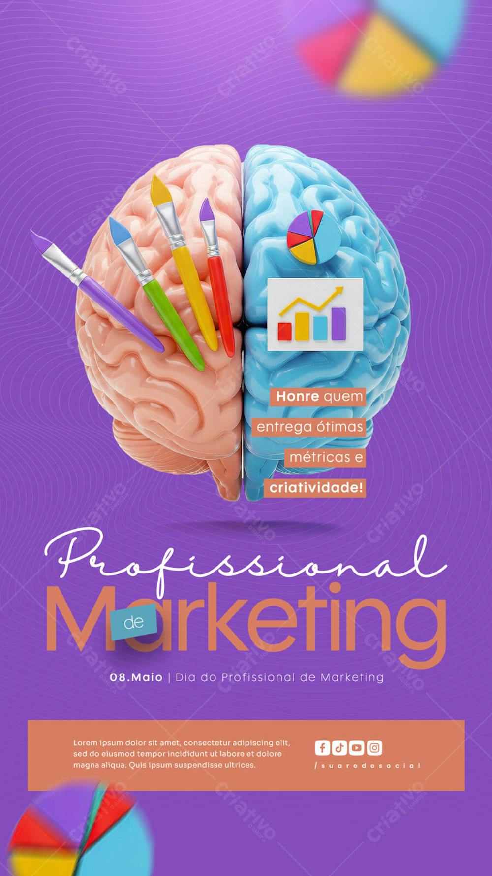 Dia do Profissional de Marketing 8 de Maio social media Story (1)