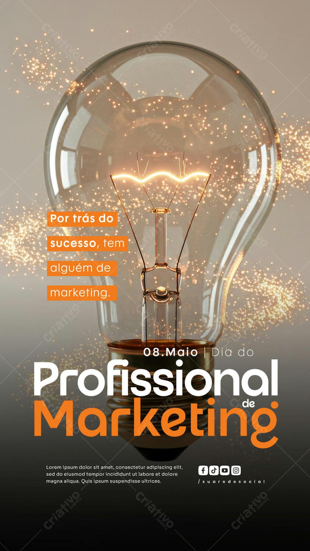 Dia do Profissional de Marketing 8 de Maio social media Story (3)